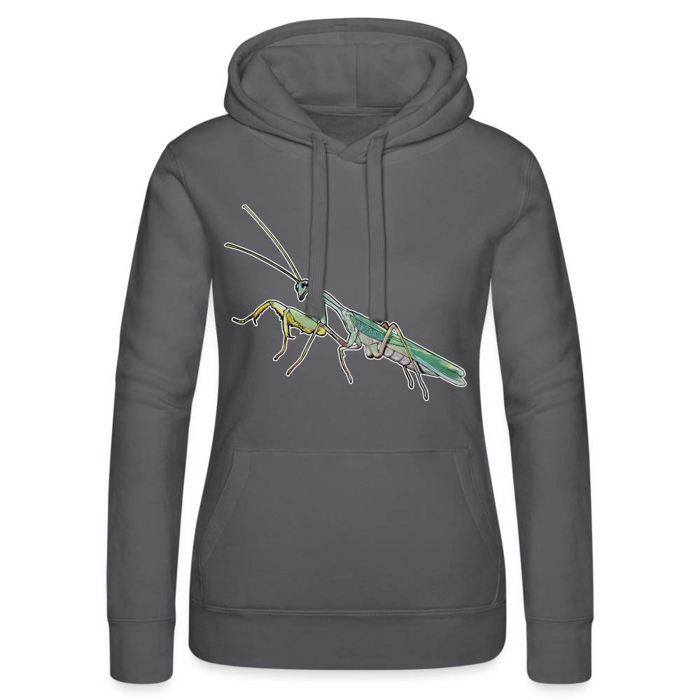 Frauen Russell Kapuzen Sweater Sphodromantis lineola male - Grau