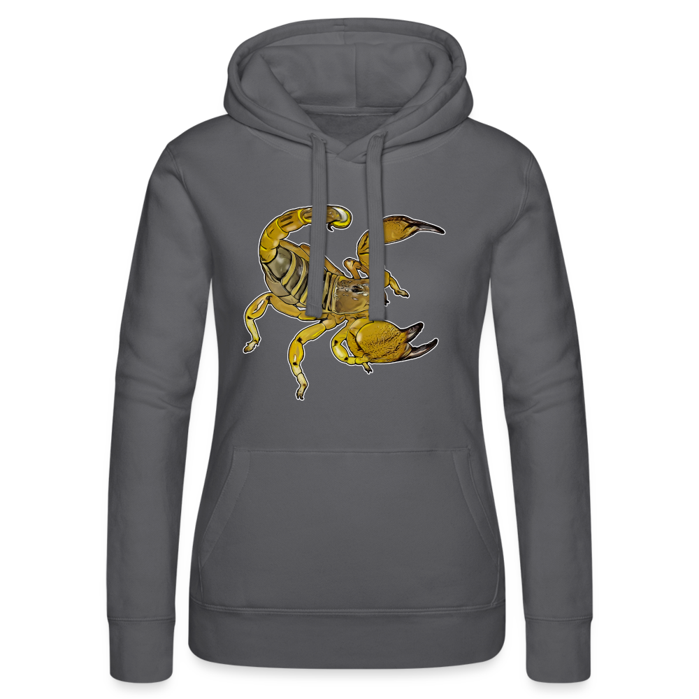 Frauen Russell Kapuzen Sweater Scorpio maurus palmatus - Grau