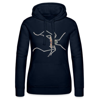 Frauen Russell Kapuzen Sweater Euphrynichus bacillifer - Navy