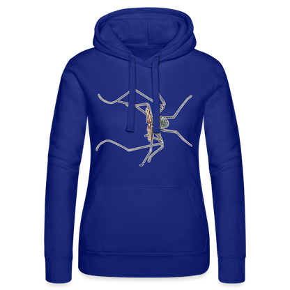 Frauen Russell Kapuzen Sweater Euphrynichus bacillifer - Royalblau