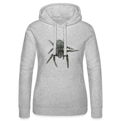 Frauen Russell Kapuzen Sweater Eresus walckenaeri - Grau meliert