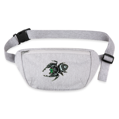 Recycling Stanley & Stella Gürteltasche Phidippus regius White Bahamas male - Grau meliert