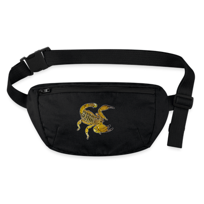 Recycling Stanley & Stella Gürteltasche Scorpio maurus palmatus - Schwarz