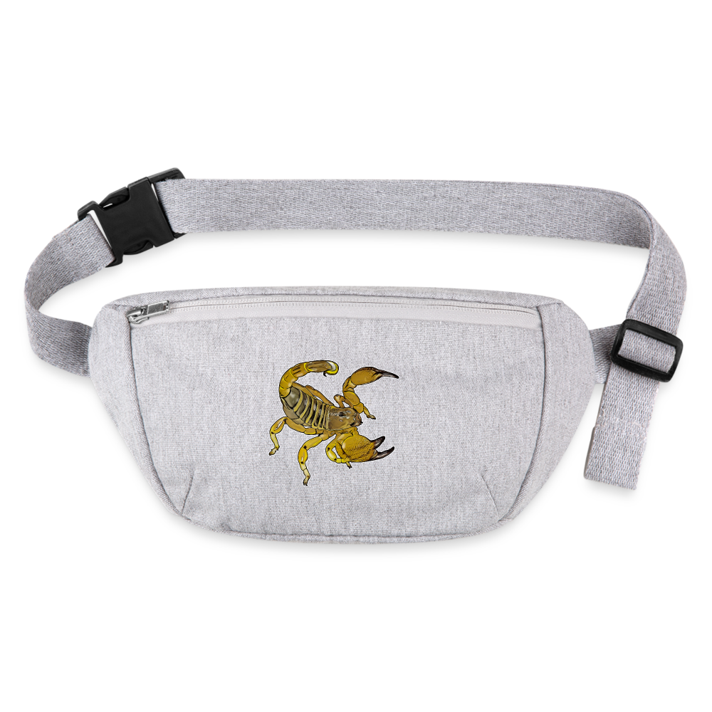 Recycling Stanley & Stella Gürteltasche Scorpio maurus palmatus - Grau meliert