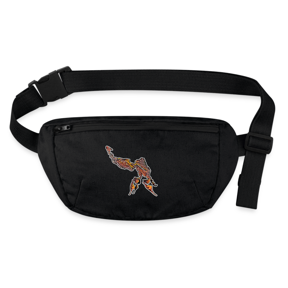 Recycling Stanley & Stella Gürteltasche Phyllocrania paradoxa male - Schwarz