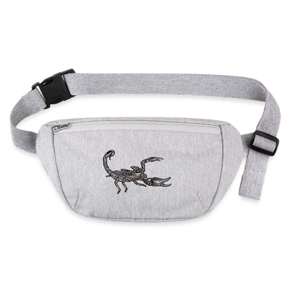 Recycling Stanley & Stella Gürteltasche Heterometrus silenus - Grau meliert