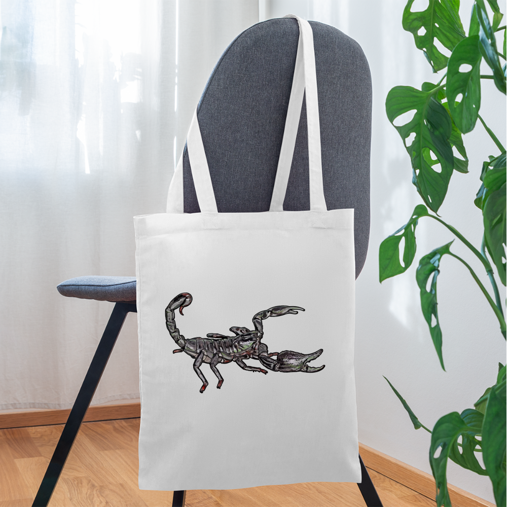 Stoffbeutel Heterometrus silenus - weiß