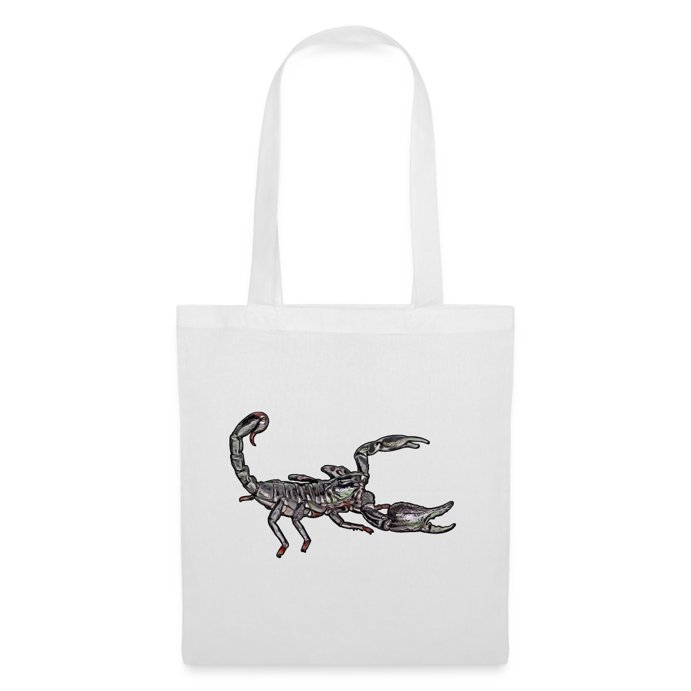 Stoffbeutel Heterometrus silenus - weiß
