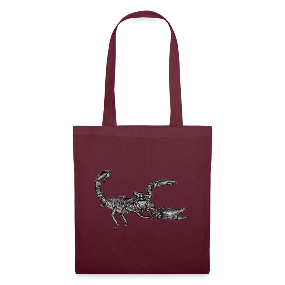 Stoffbeutel Heterometrus silenus - Burgunderrot