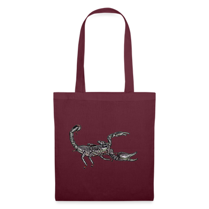 Stoffbeutel Heterometrus silenus - Burgunderrot