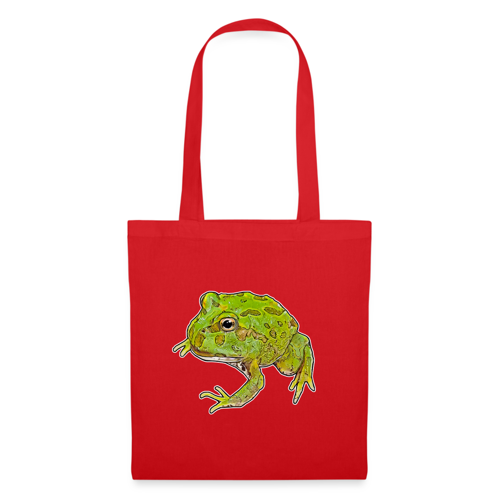 Stoffbeutel Ceratophrys cranwelli Peppermint Blue - Rot