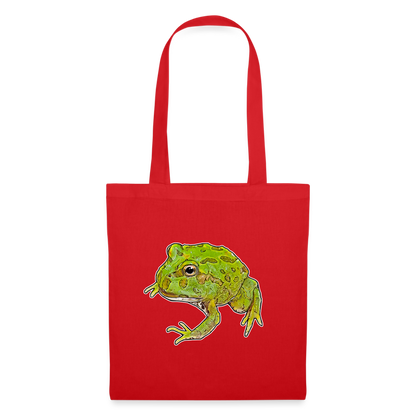 Stoffbeutel Ceratophrys cranwelli Peppermint Blue - Rot