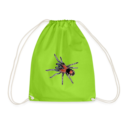 Turnbeutel Cyriocosmus elegans - Neongrün