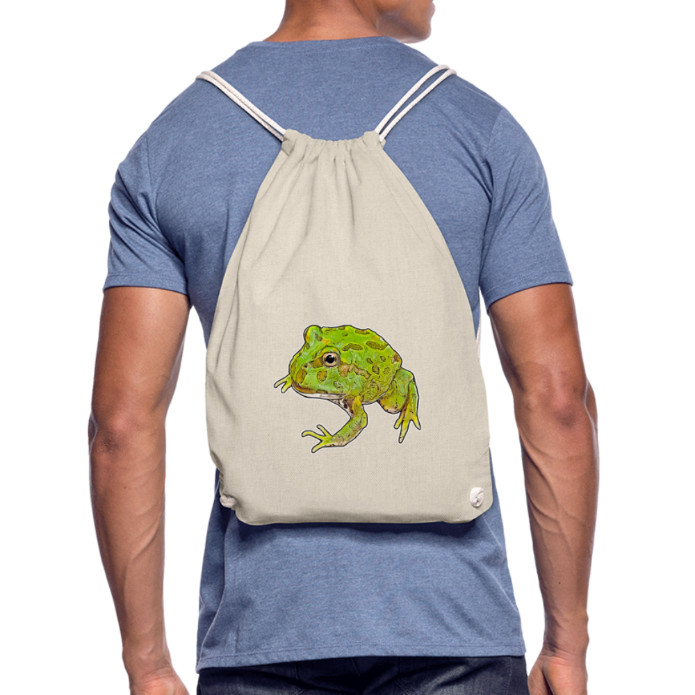 Turnbeutel Ceratophrys cranwelli Peppermint Blue - Natur
