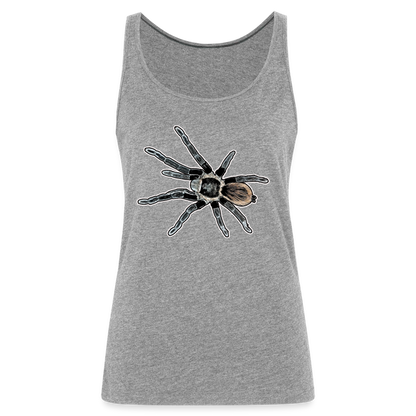 Frauen Tank Top Tliltocatl vagans - Grau meliert