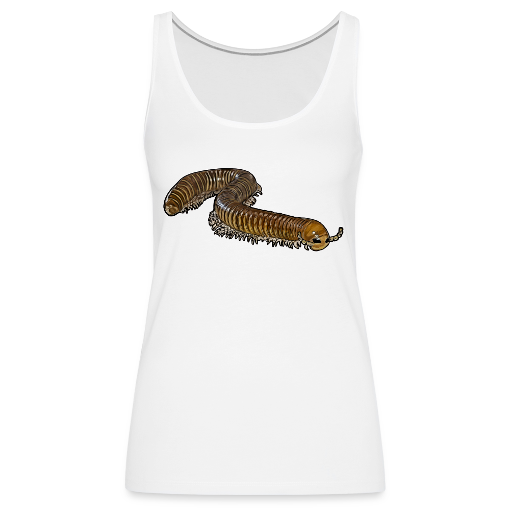Frauen Tank Top Telodeinopus aoutii - weiß