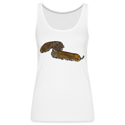 Frauen Tank Top Telodeinopus aoutii - weiß
