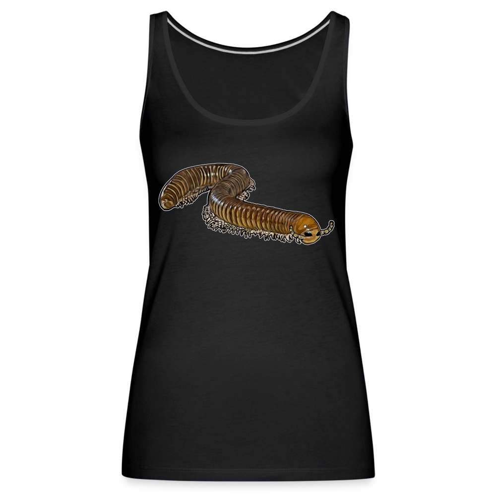Frauen Tank Top Telodeinopus aoutii - Schwarz