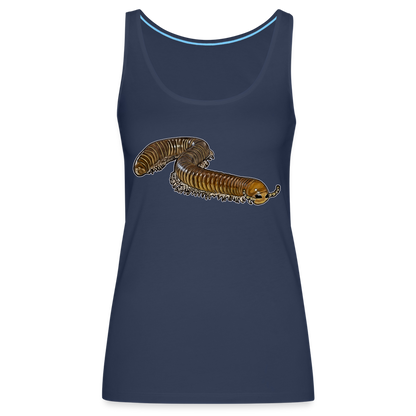 Frauen Tank Top Telodeinopus aoutii - Navy