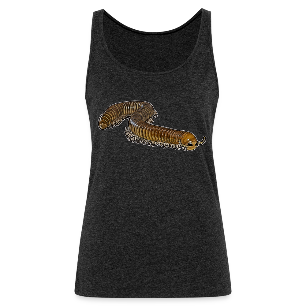 Frauen Tank Top Telodeinopus aoutii - Anthrazit
