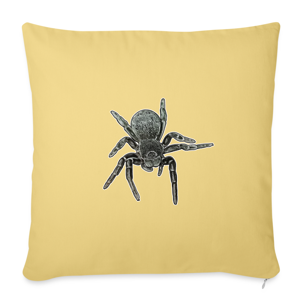 Sofakissen mit Füllung 44 x 44 cm Eresus walckenaeri - Hellgelb