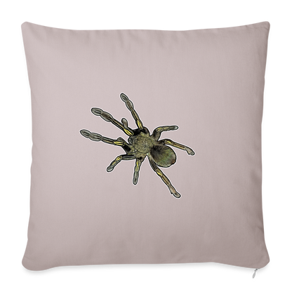 Sofakissen mit Füllung 44 x 44 cm Ephebopus murinus - helles Taupe