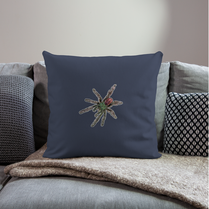 Sofakissen mit Füllung 44 x 44 cm Caribena versicolor - Navy