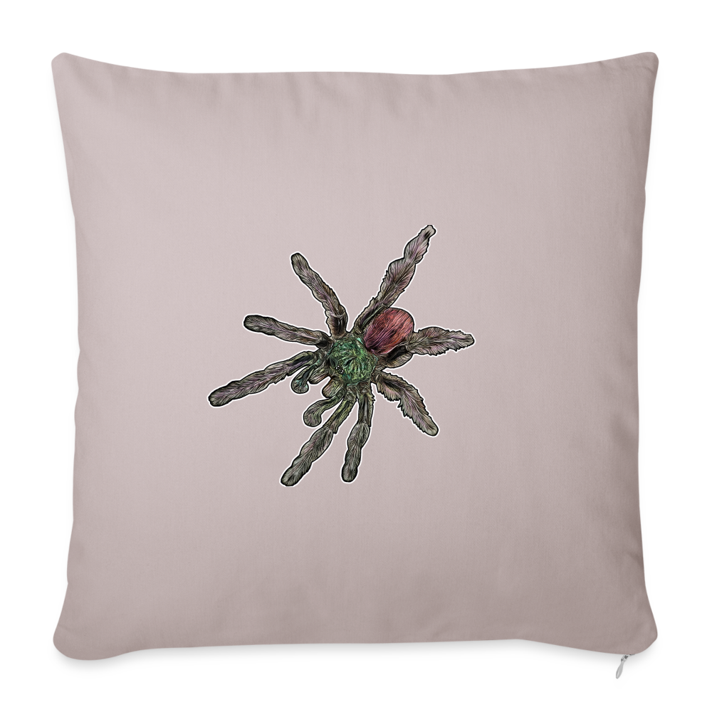 Sofakissen mit Füllung 44 x 44 cm Caribena versicolor - helles Taupe