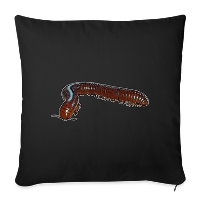 Sofakissen mit Füllung 44 x 44 cm Ophistreptus guineensis - Schwarz