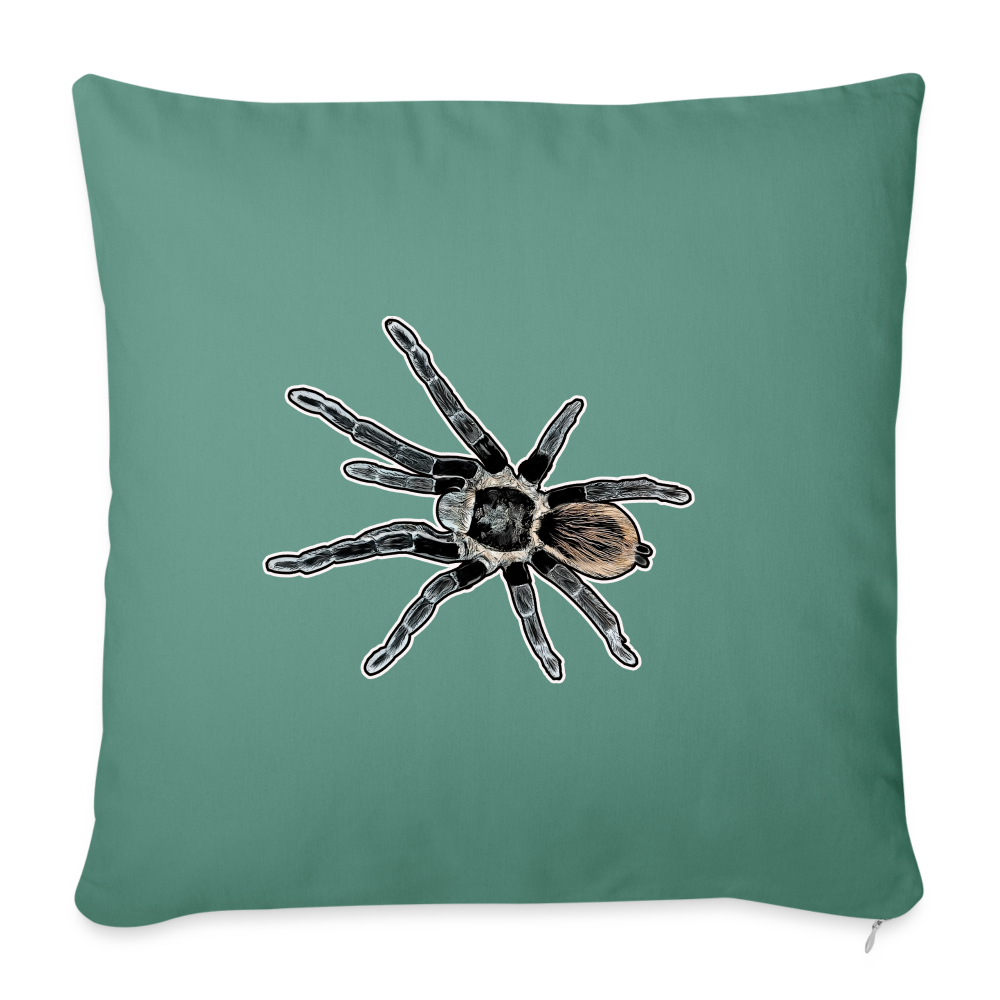 Sofakissen mit Füllung 44 x 44 cm Tliltocatl vagans - Tanngrün