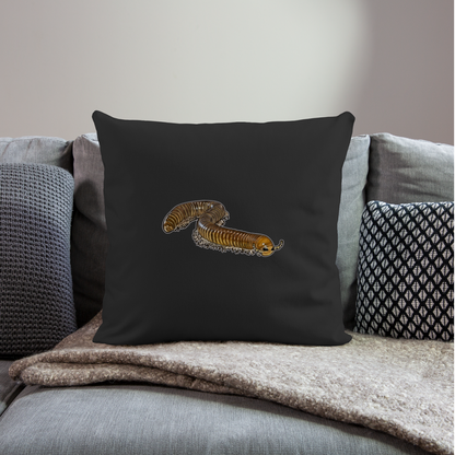 Sofakissen mit Füllung 44 x 44 cm Telodeinopus aoutii - Schwarz