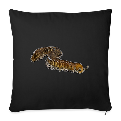 Sofakissen mit Füllung 44 x 44 cm Telodeinopus aoutii - Schwarz