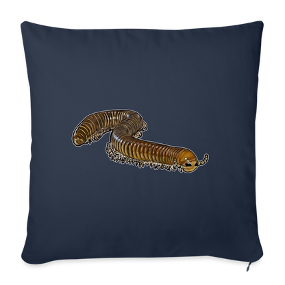 Sofakissen mit Füllung 44 x 44 cm Telodeinopus aoutii - Navy
