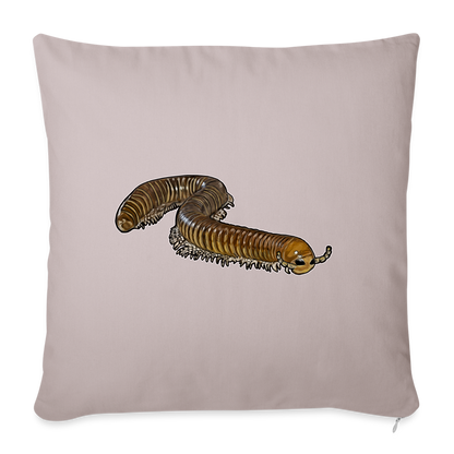 Sofakissen mit Füllung 44 x 44 cm Telodeinopus aoutii - helles Taupe