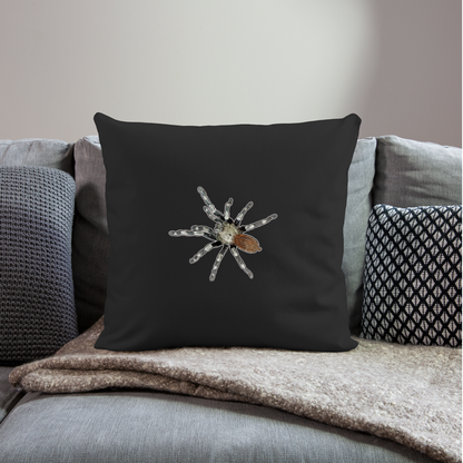 Sofakissen mit Füllung 44 x 44 cm Nhandu chromatus - Schwarz