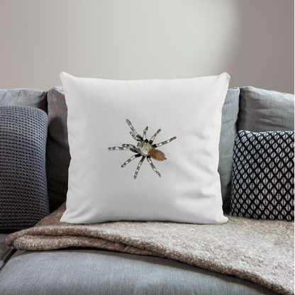 Sofakissen mit Füllung 44 x 44 cm Nhandu chromatus - Naturweiß