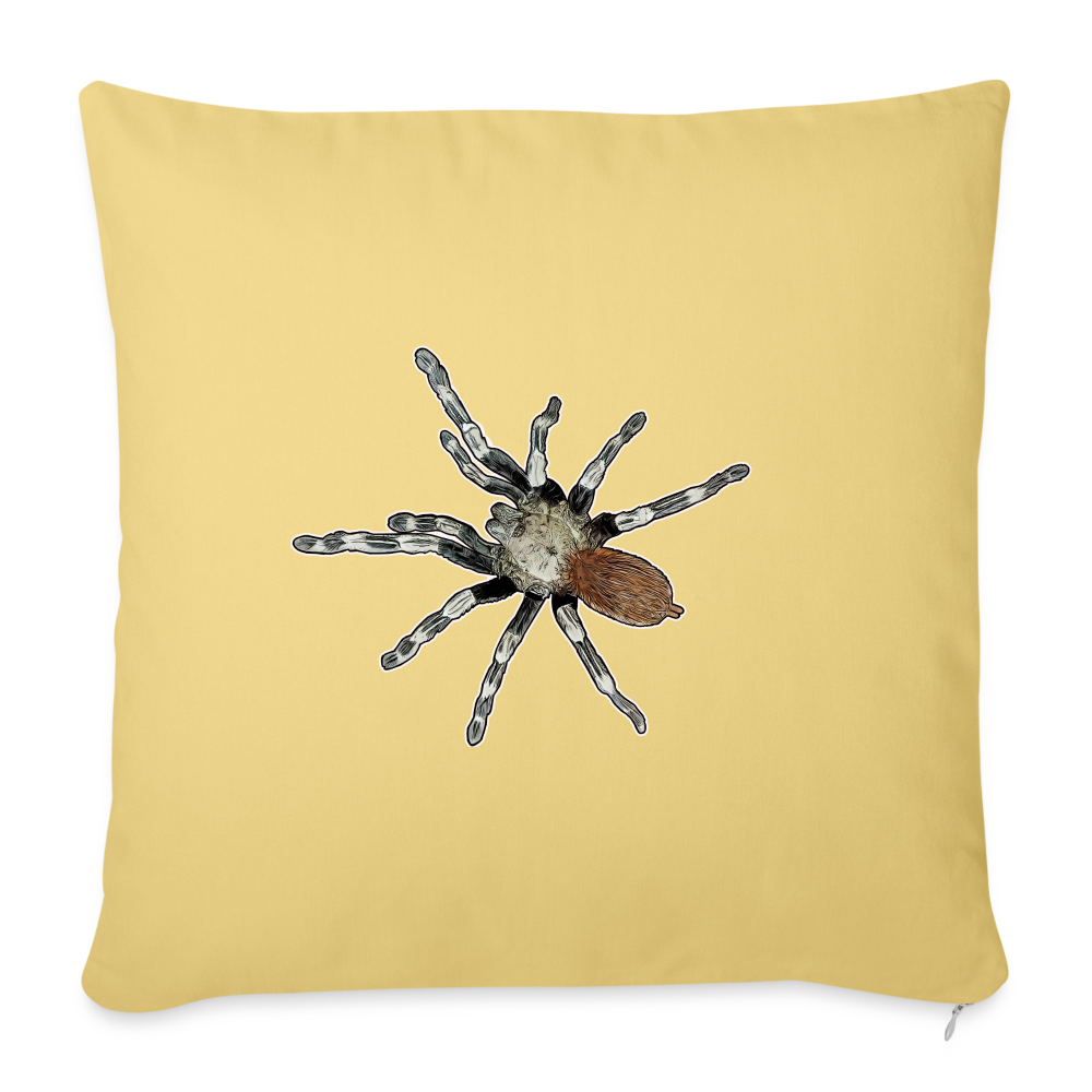 Sofakissen mit Füllung 44 x 44 cm Nhandu chromatus - Hellgelb