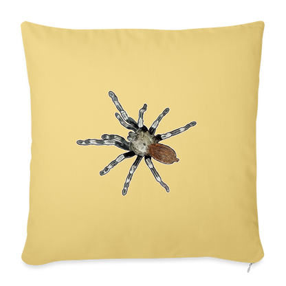 Sofakissen mit Füllung 44 x 44 cm Nhandu chromatus - Hellgelb