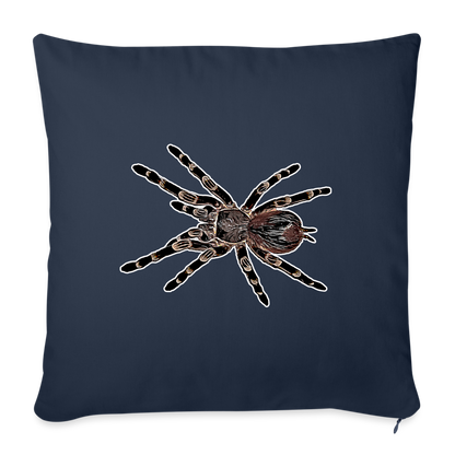 Sofakissen mit Füllung 44 x 44 cm Acanthoscurria geniculata - Navy