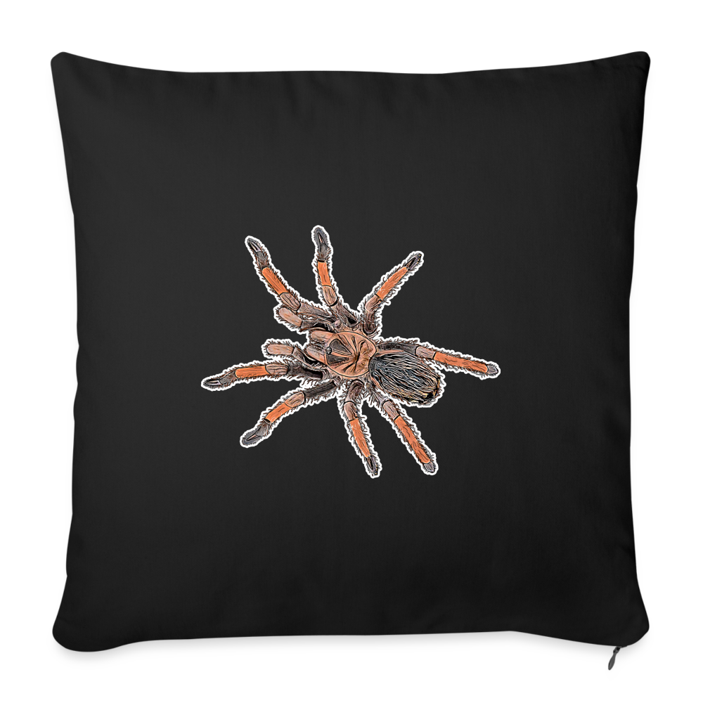 Sofakissen mit Füllung 44 x 44 cm Brachypelma emilia - Schwarz