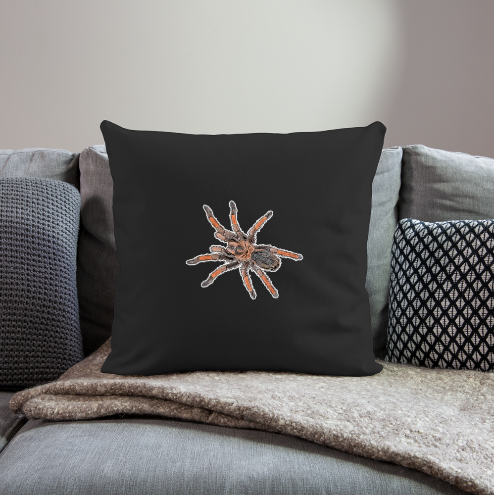 Sofakissen mit Füllung 44 x 44 cm Brachypelma emilia - Schwarz
