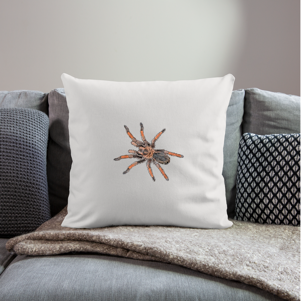 Sofakissen mit Füllung 44 x 44 cm Brachypelma emilia - Naturweiß