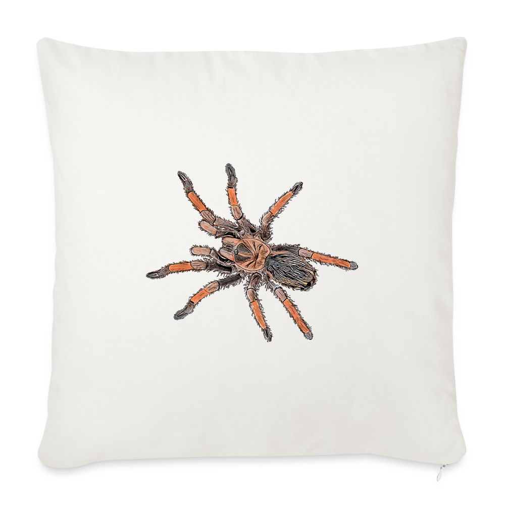 Sofakissen mit Füllung 44 x 44 cm Brachypelma emilia - Naturweiß