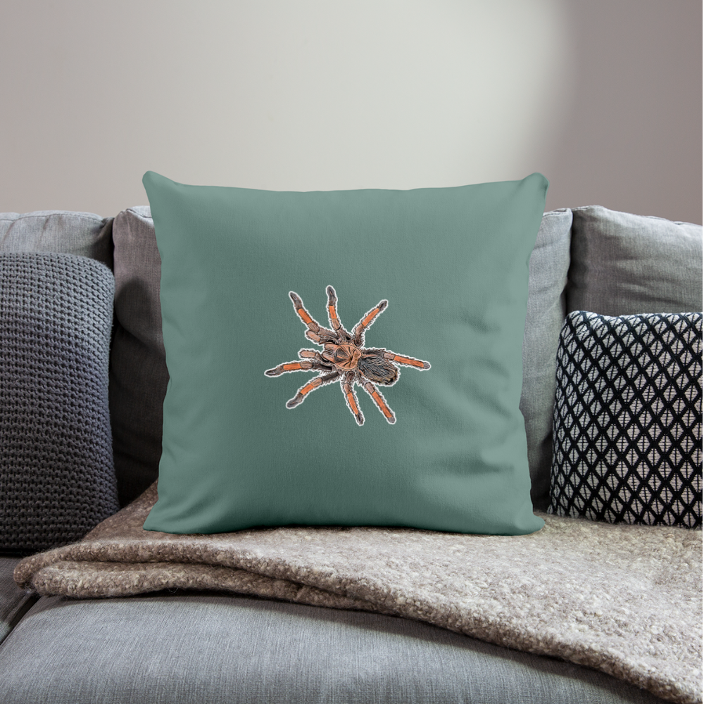 Sofakissen mit Füllung 44 x 44 cm Brachypelma emilia - Tanngrün