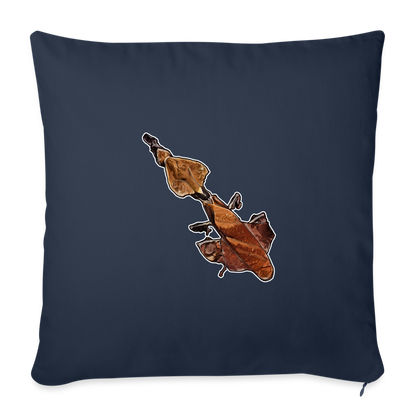 Sofakissen mit Füllung 44 x 44 cm Phyllocrania paradoxa female - Navy