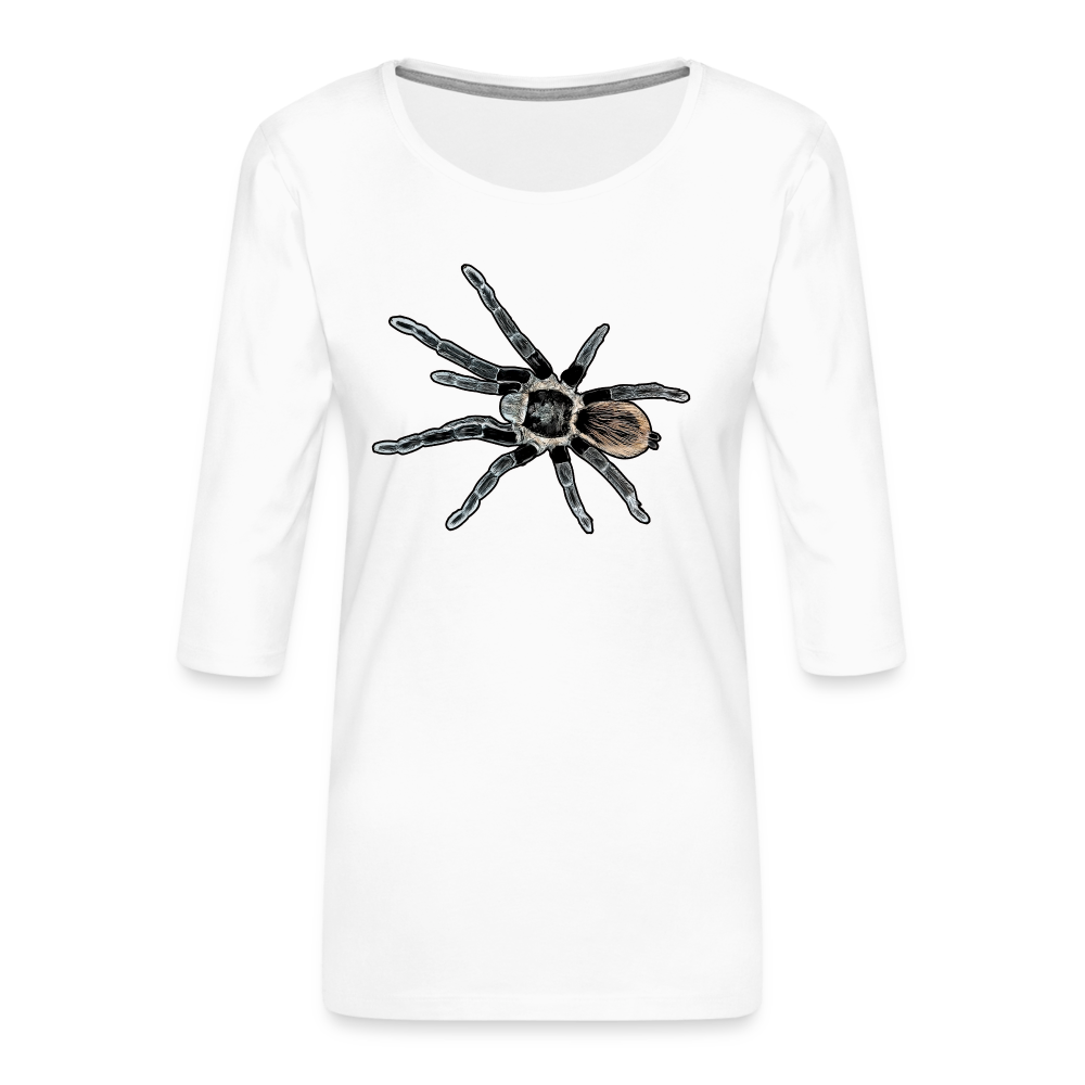 Frauen 3/4-Arm Shirt Tliltocatl vagans - weiß