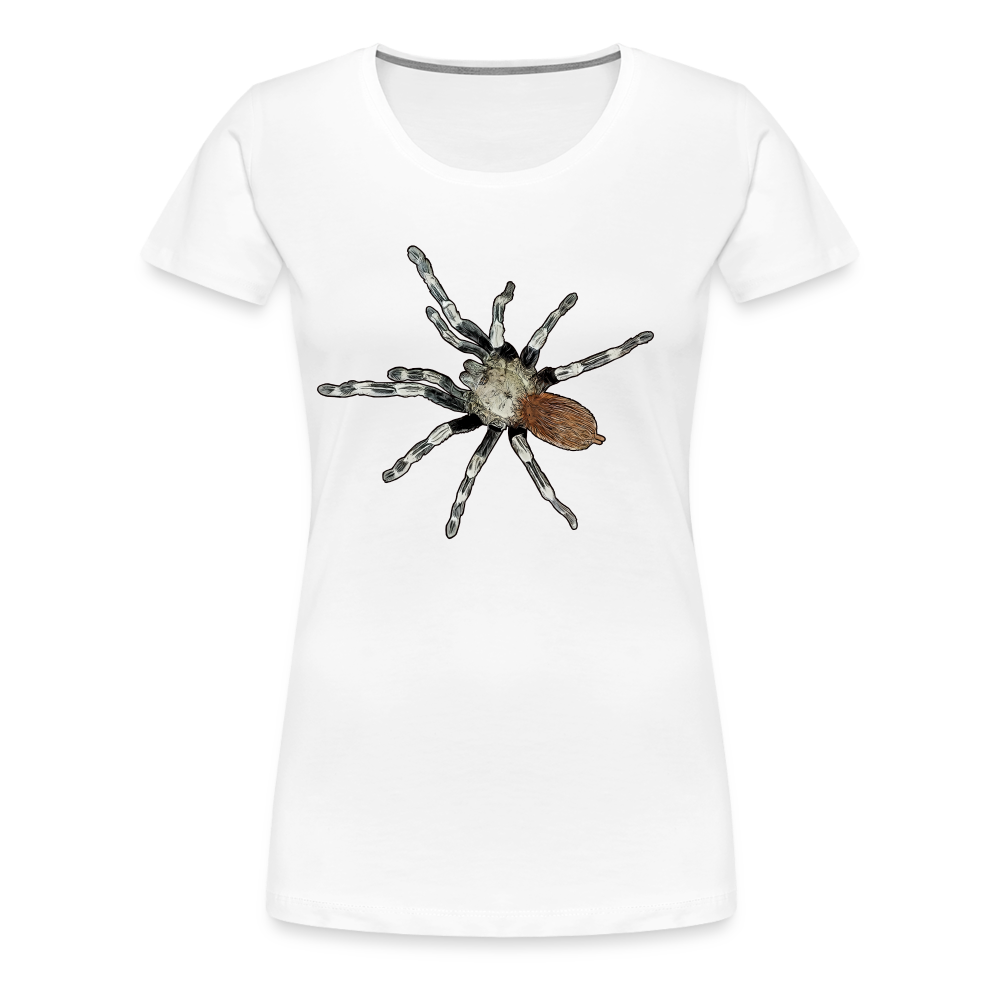 Frauen Basic T-Shirt Nhandu chromatus - weiß