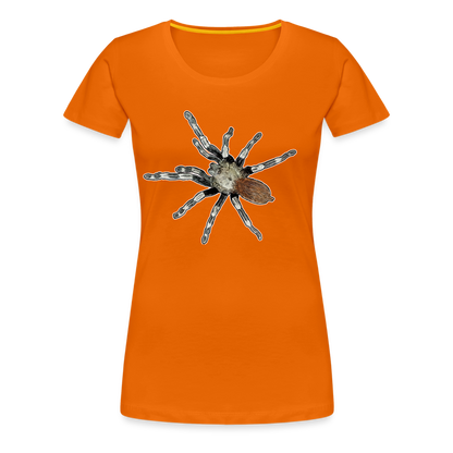 Frauen Basic T-Shirt Nhandu chromatus - Orange