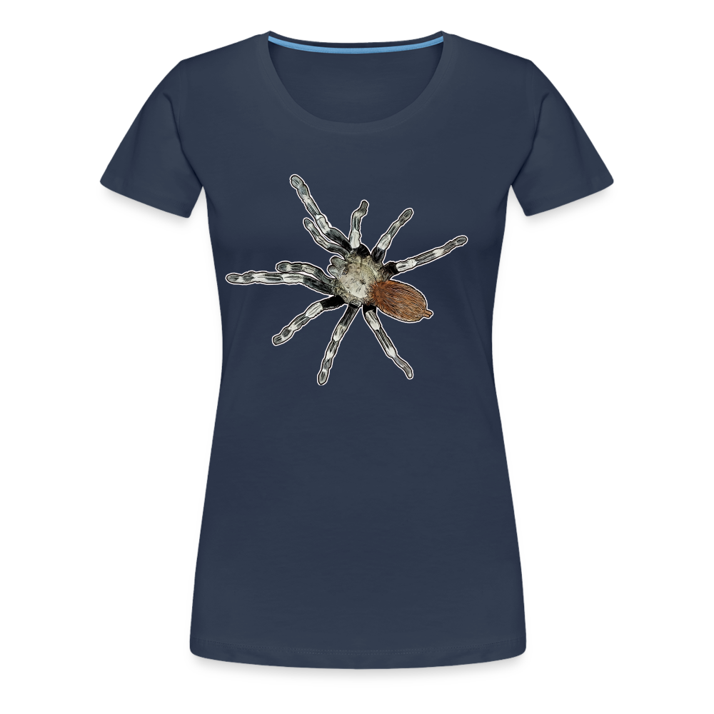 Frauen Basic T-Shirt Nhandu chromatus - Navy