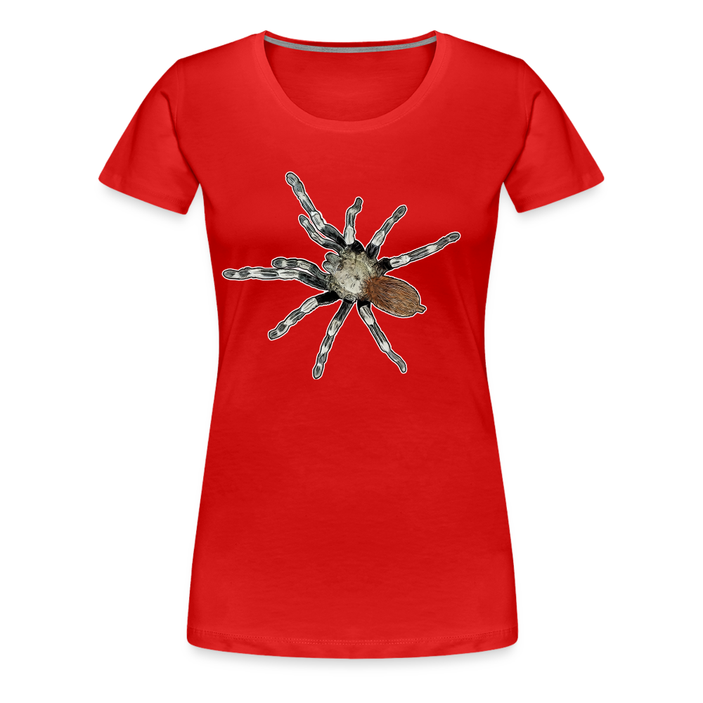 Frauen Basic T-Shirt Nhandu chromatus - Rot